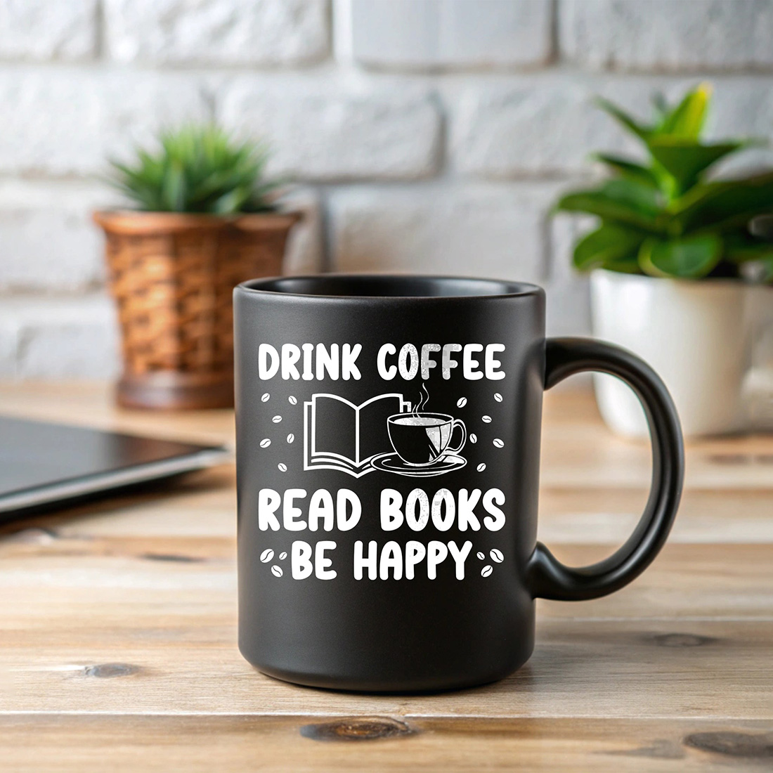 drink coffee read books be happy t shirt 5 454