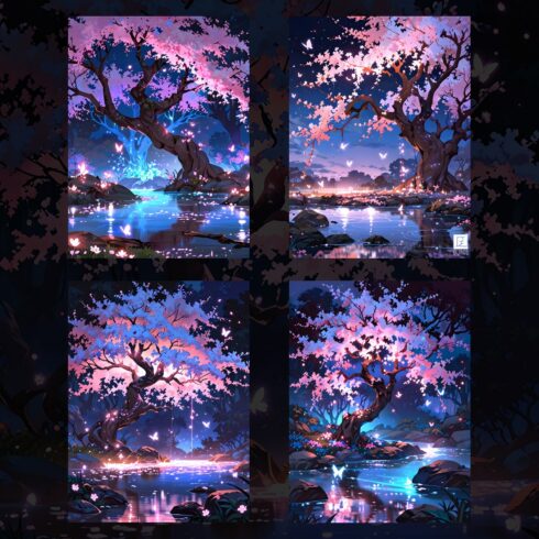 Magical Cherry Blossom Tree cover image.