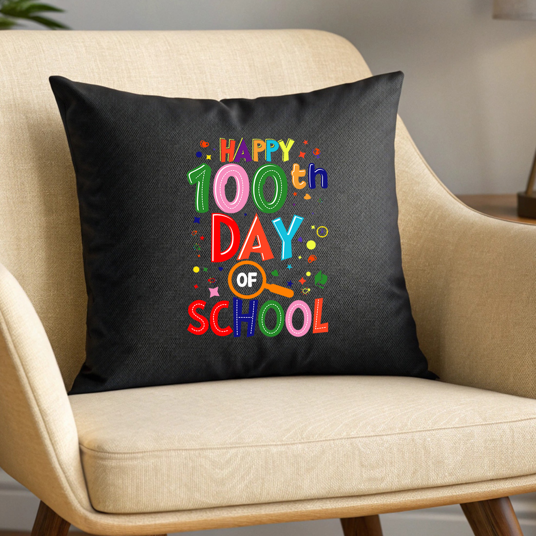 happy 100th day of school 01 pillow 46