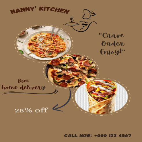 food flyer cover image.