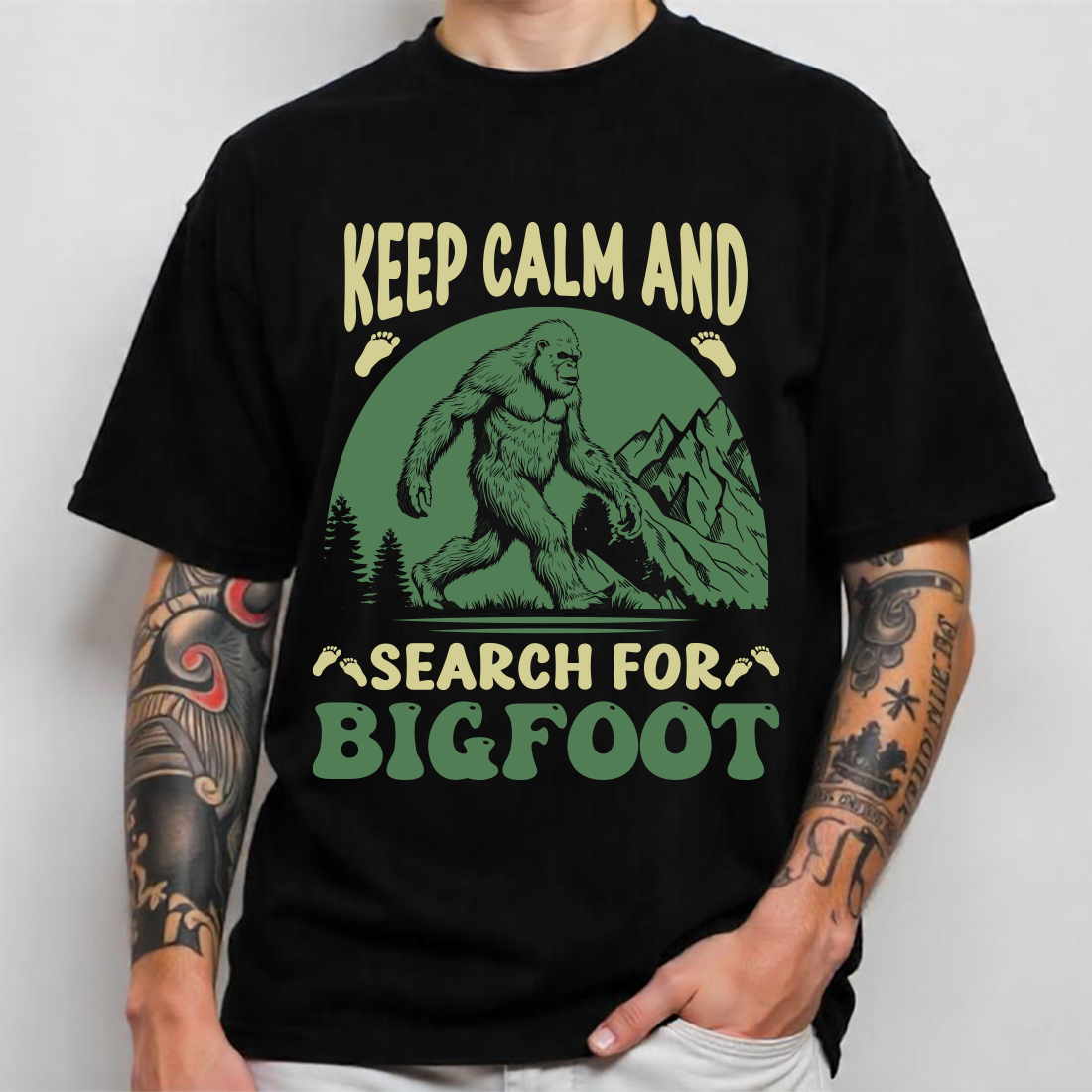 keep calm and search for bigfoot 975