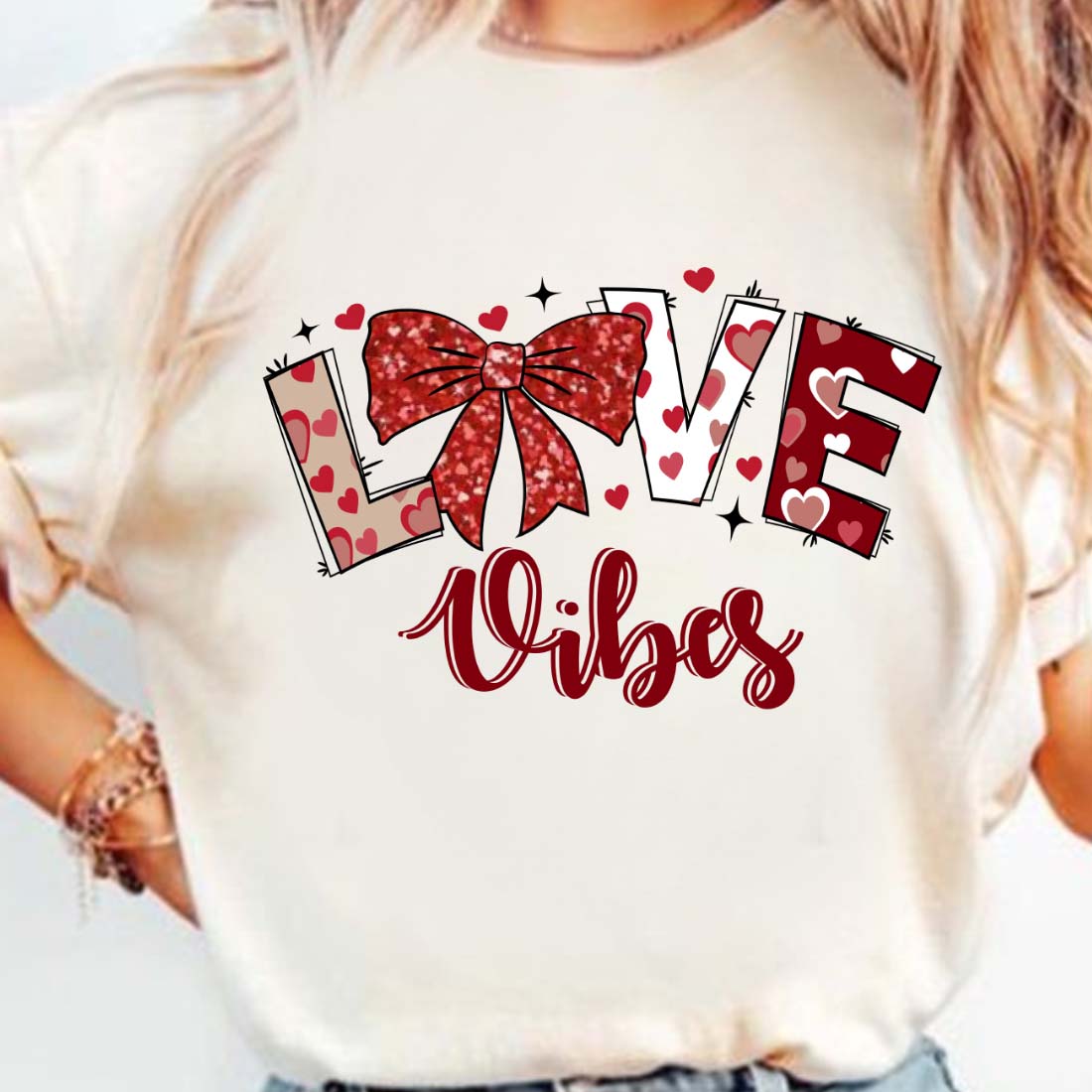 love vibes valentines day png t shirt design 7 165