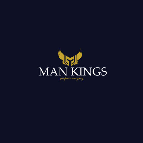 LUXURY PERFUME LOGO DESIGN MAN KINGS cover image.