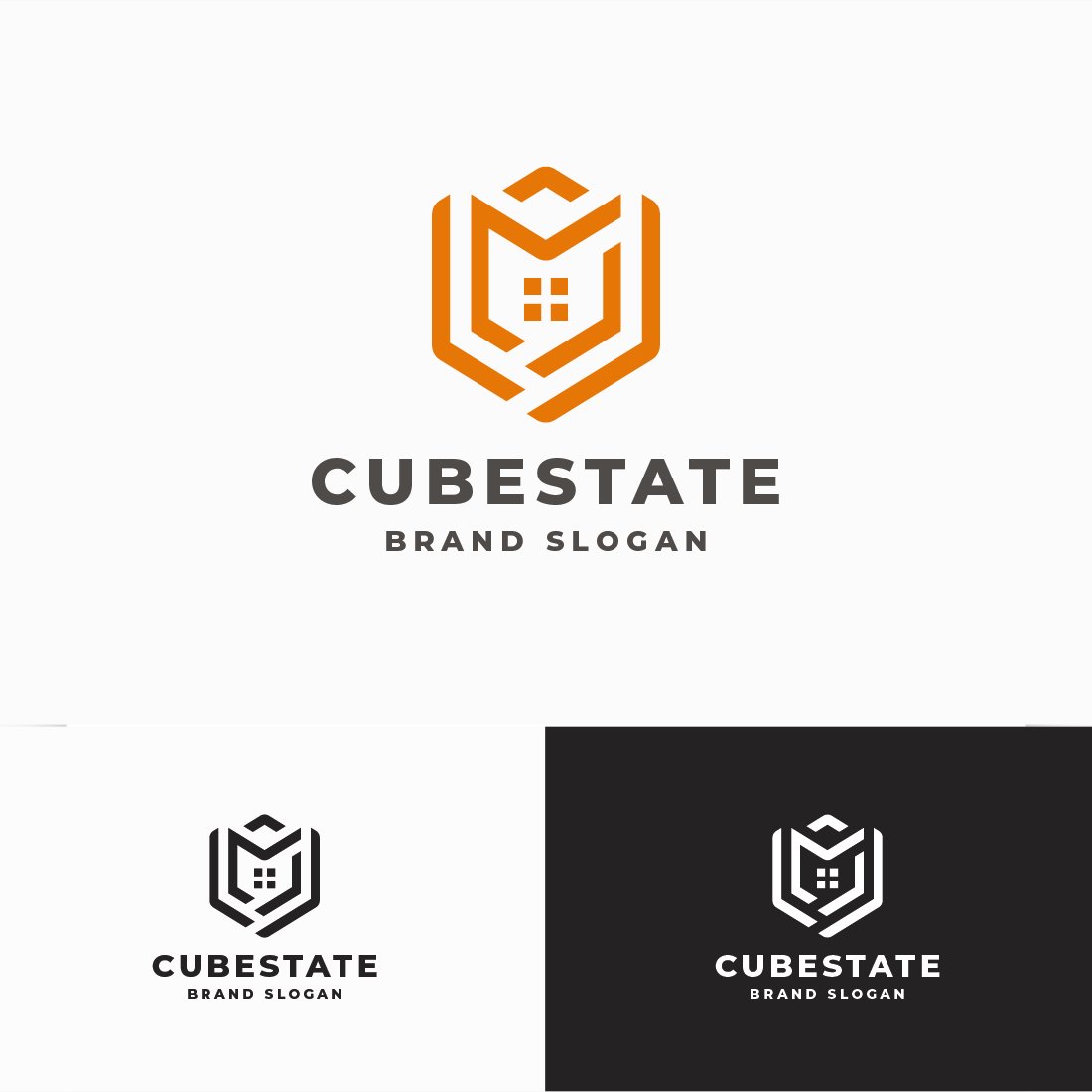 Cube Real Estate Logo cover image.