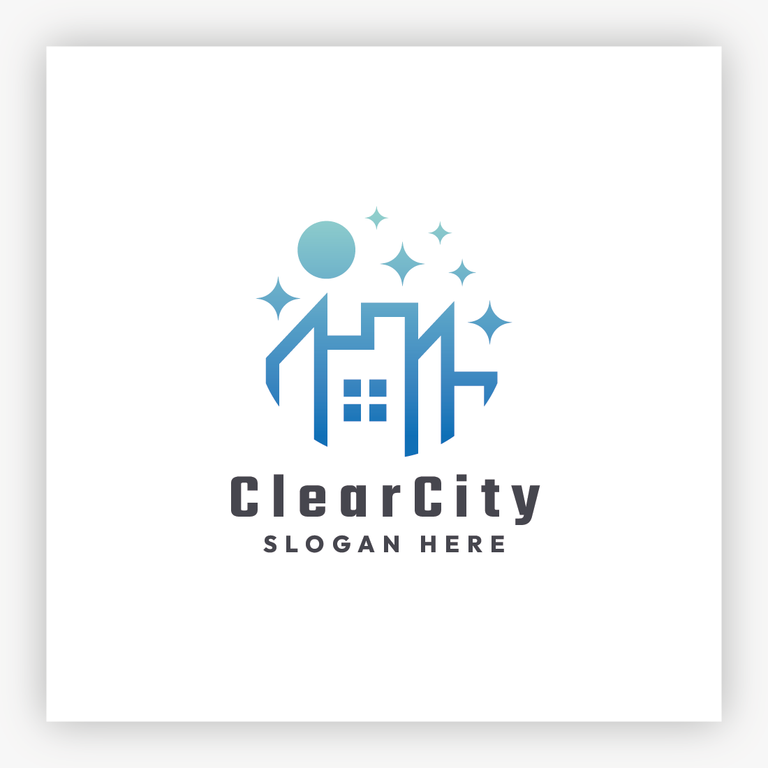 Clear City Building Architect Logo preview image.