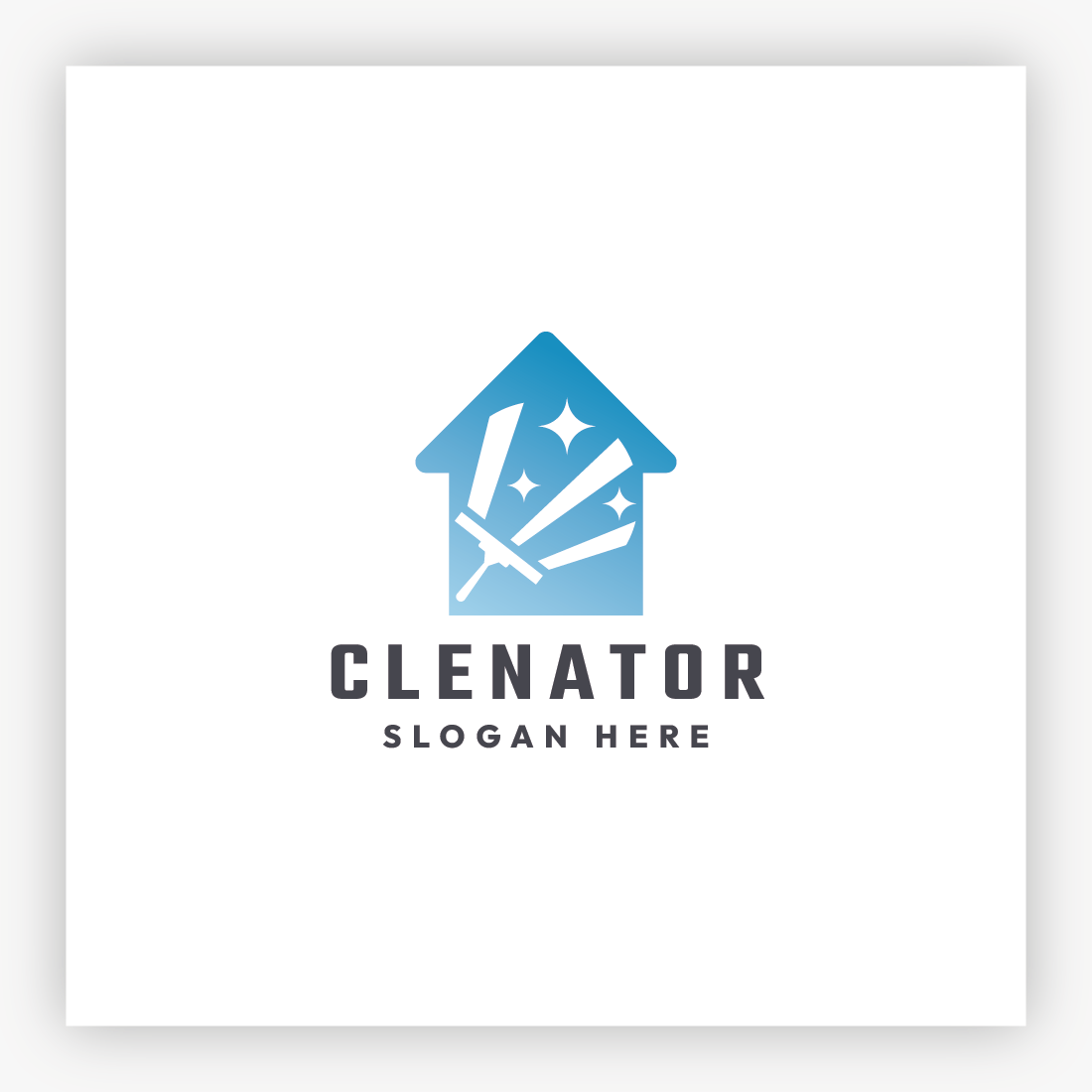 Clean House Care Logo preview image.