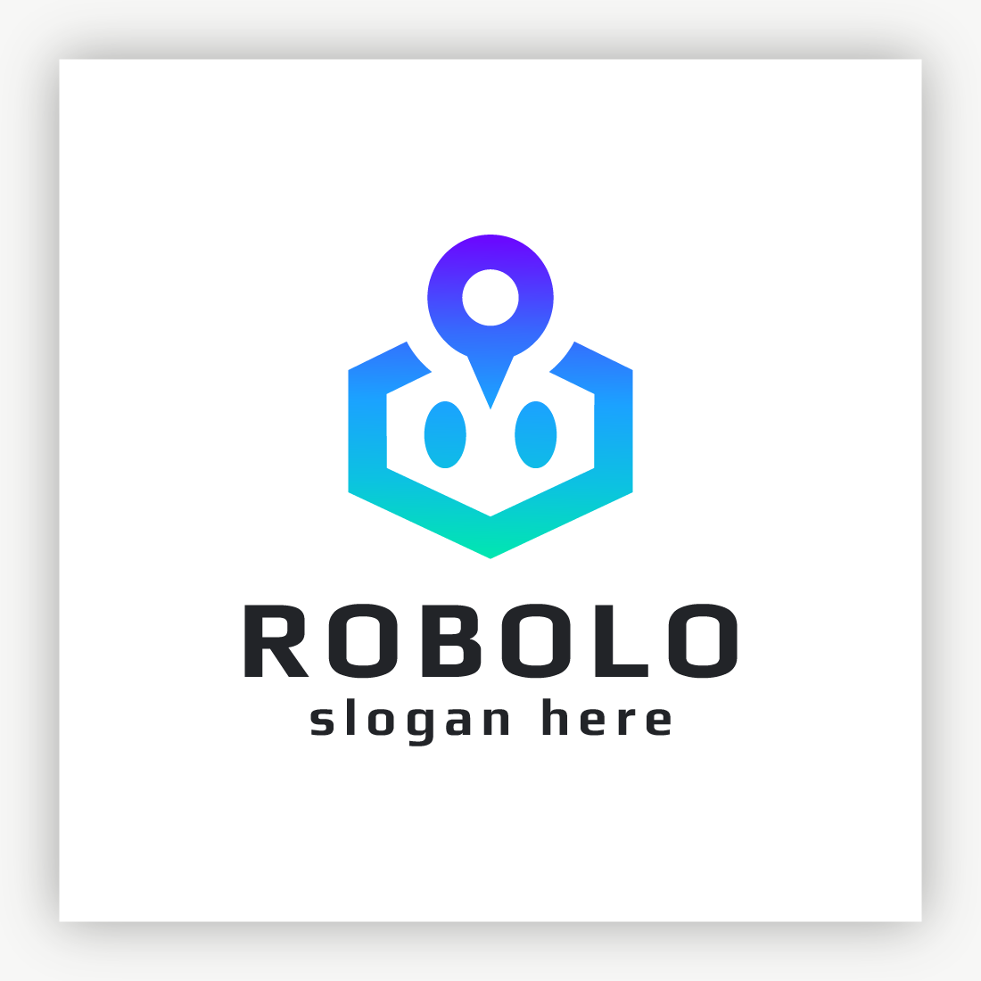 Robolo Cyber Ai Robot Logo cover image.