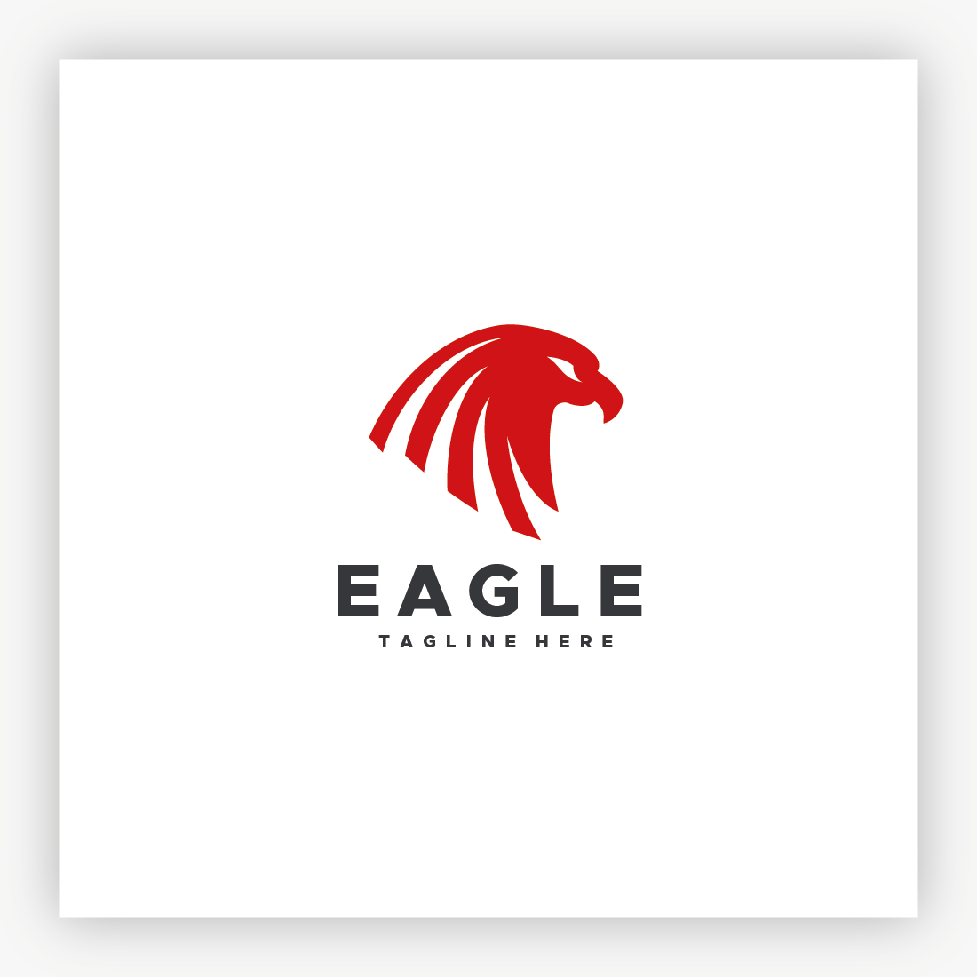 Eagle Head Bird Logo preview image.