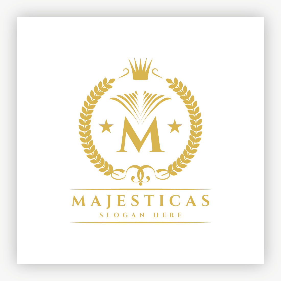 Majesticas Letter M Logo cover image.