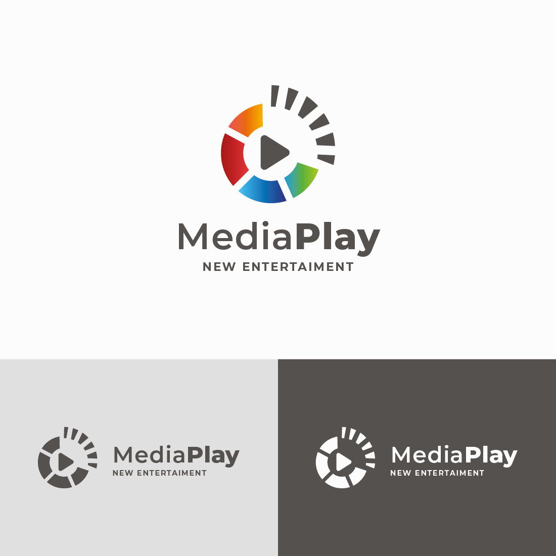 Media Play Agency Logo preview image.