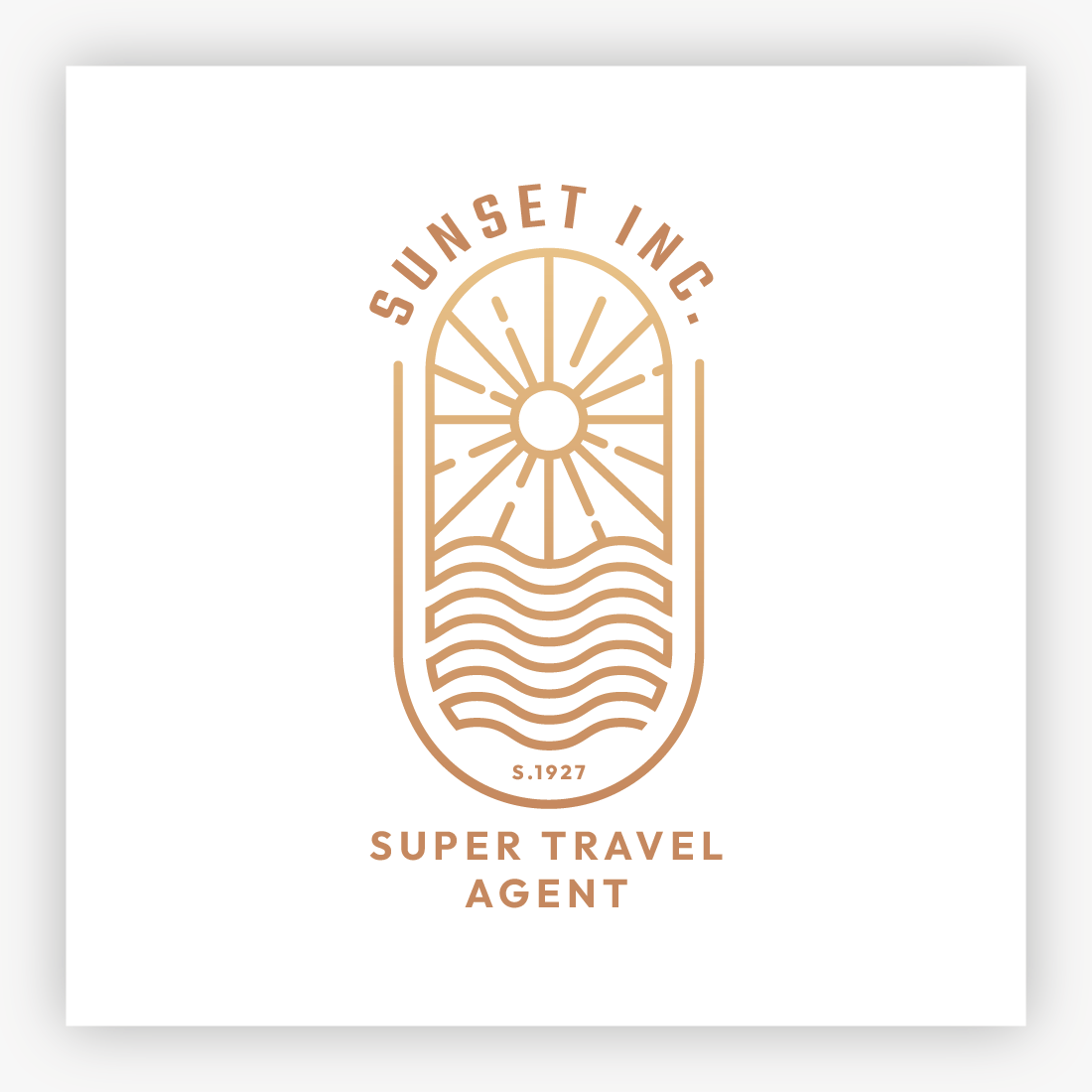 Sunset Travel Agent Inc Logo preview image.