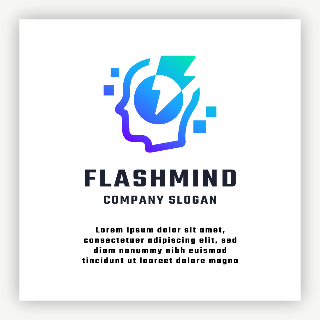 Flash Mind Technology Logo cover image.