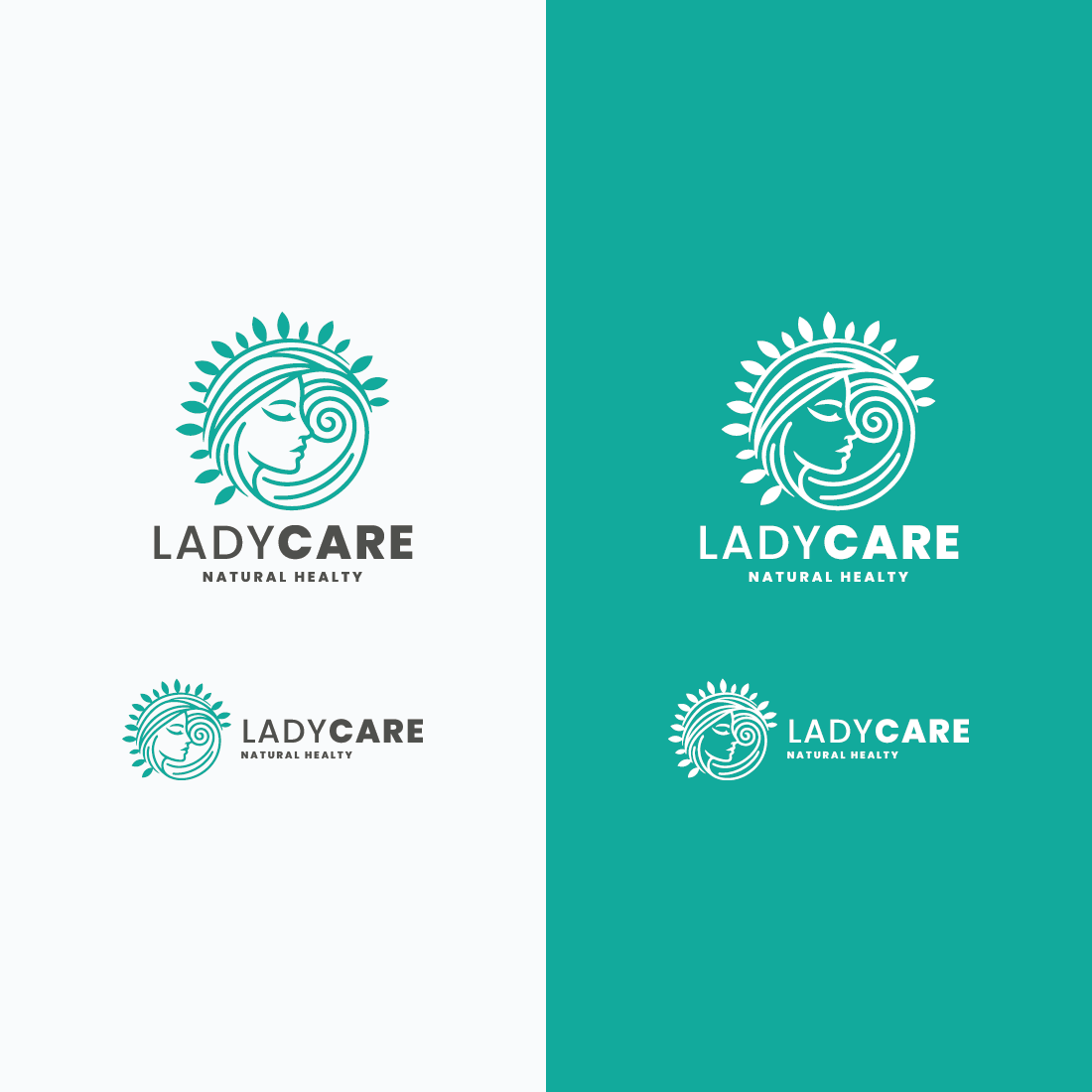 Lady Care Beauty Logo cover image.