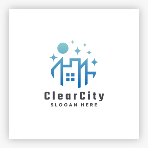 Clear City Building Architect Logo cover image.