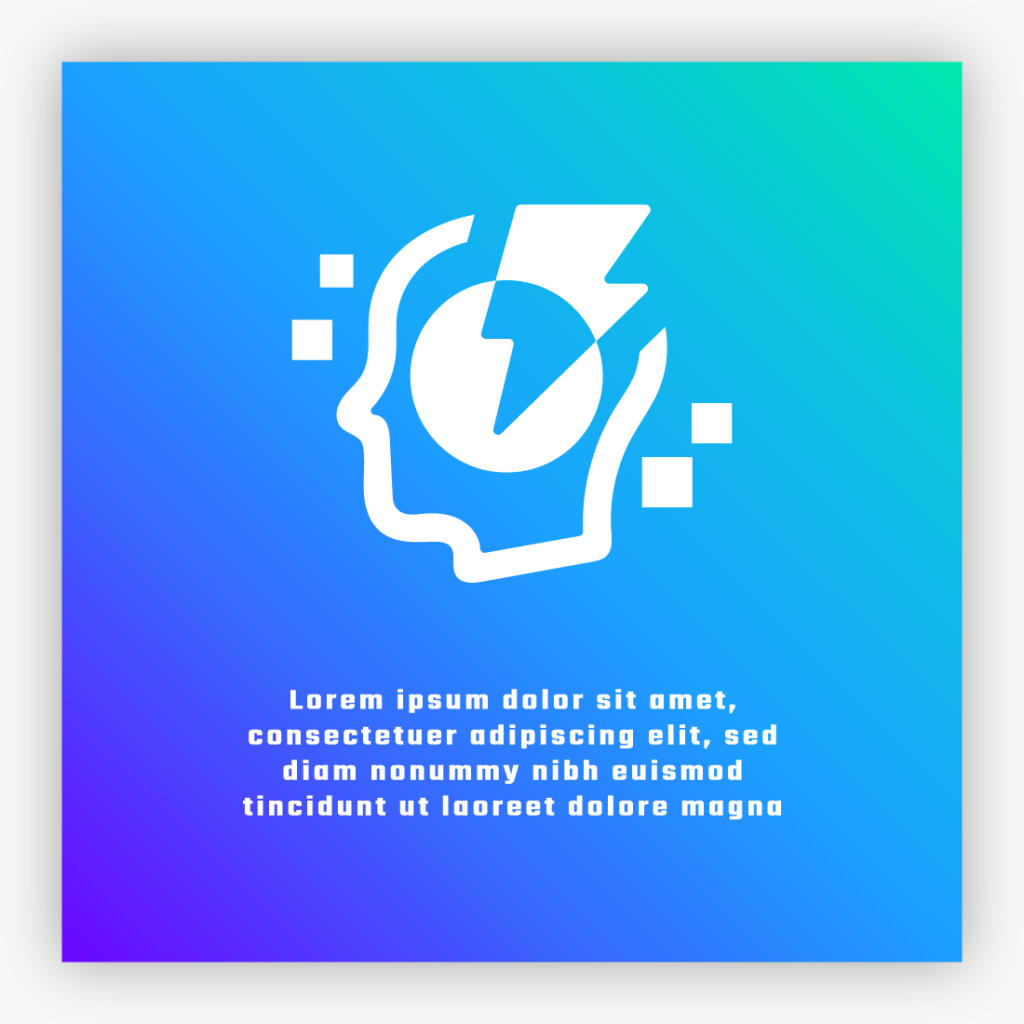 Flash Mind Technology Logo - MasterBundles