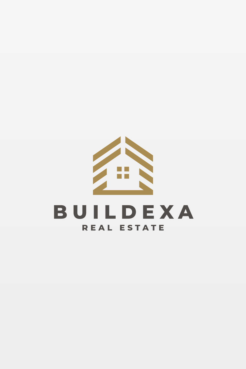 Buildexa Real Estate Logo pinterest preview image.