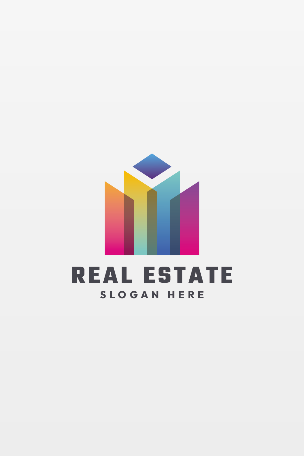 Residence Real Estate Logo pinterest preview image.