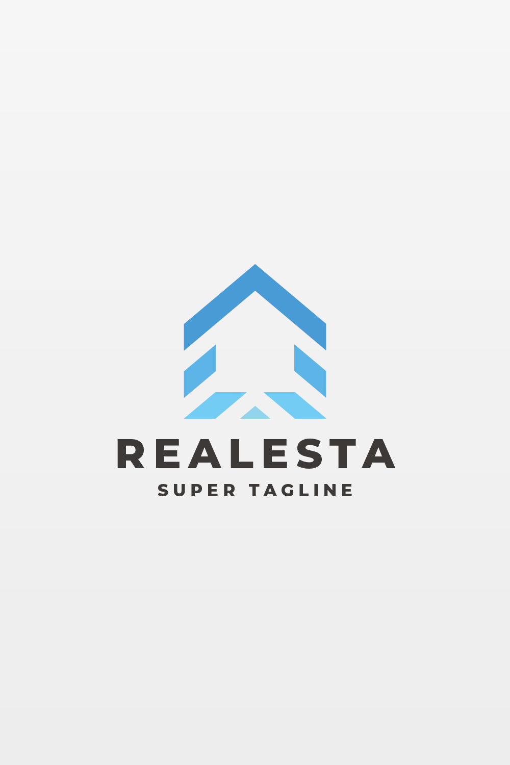 Real Estate Marketing Logo pinterest preview image.