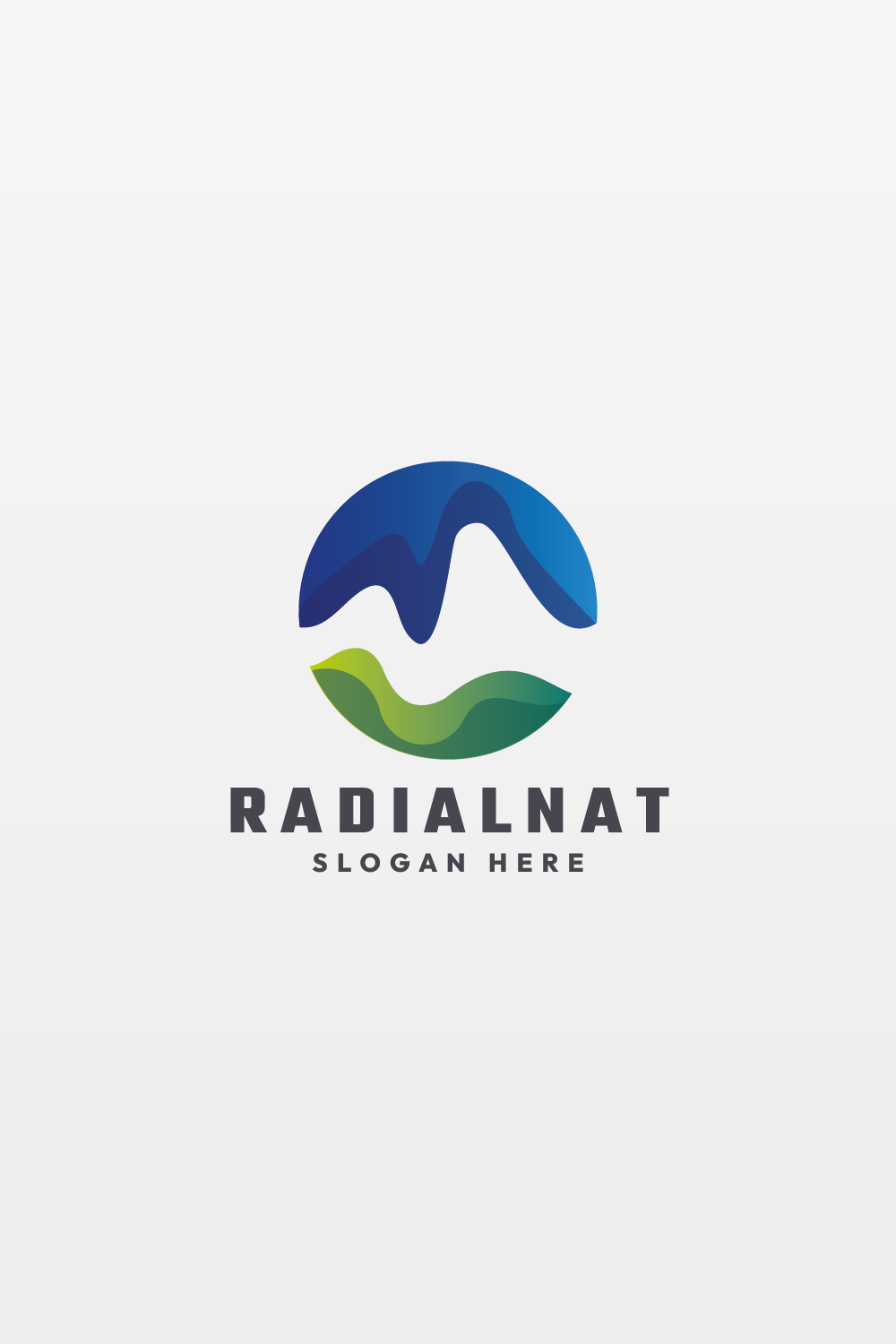 Radial Nature Life Logo pinterest preview image.