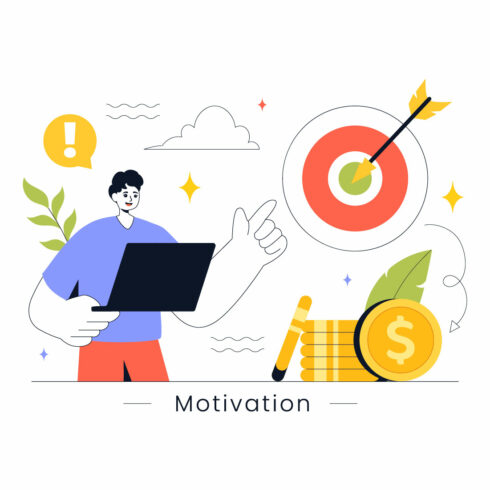 8 Business Success and Motivation Illustration cover image.