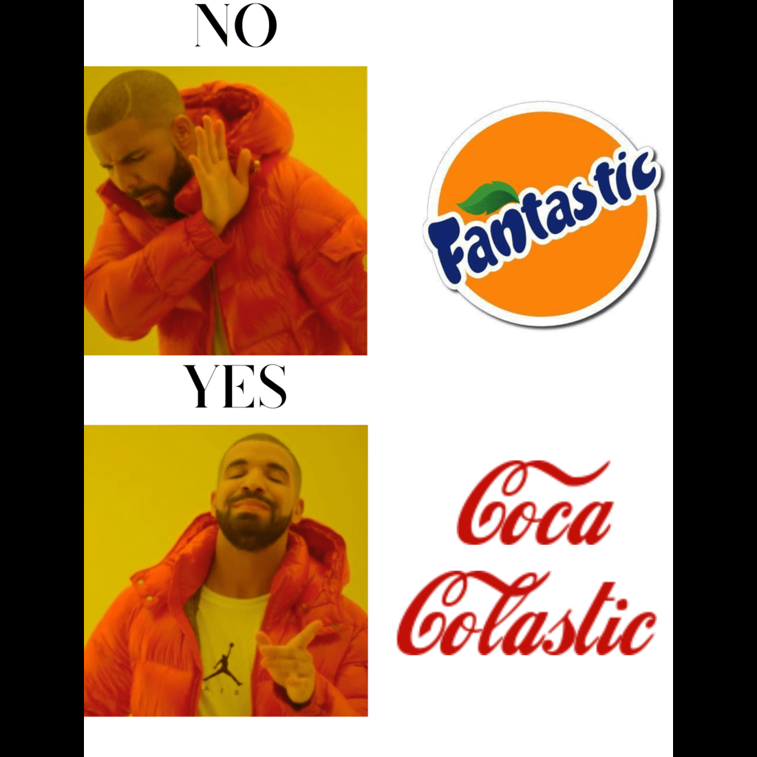 Drake Meme Soda Battle T-Shirt preview image.