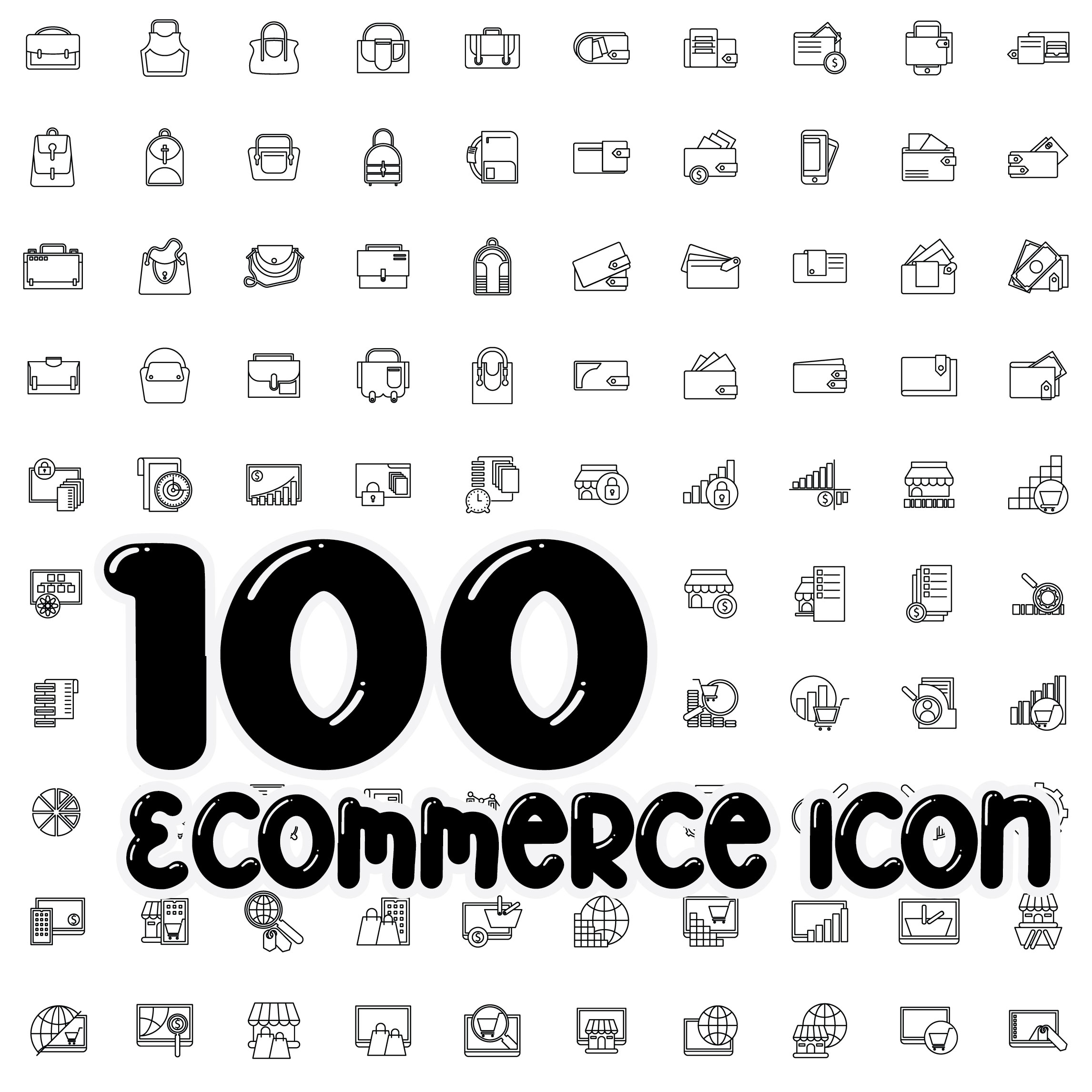 Ecommerce Icon preview image.