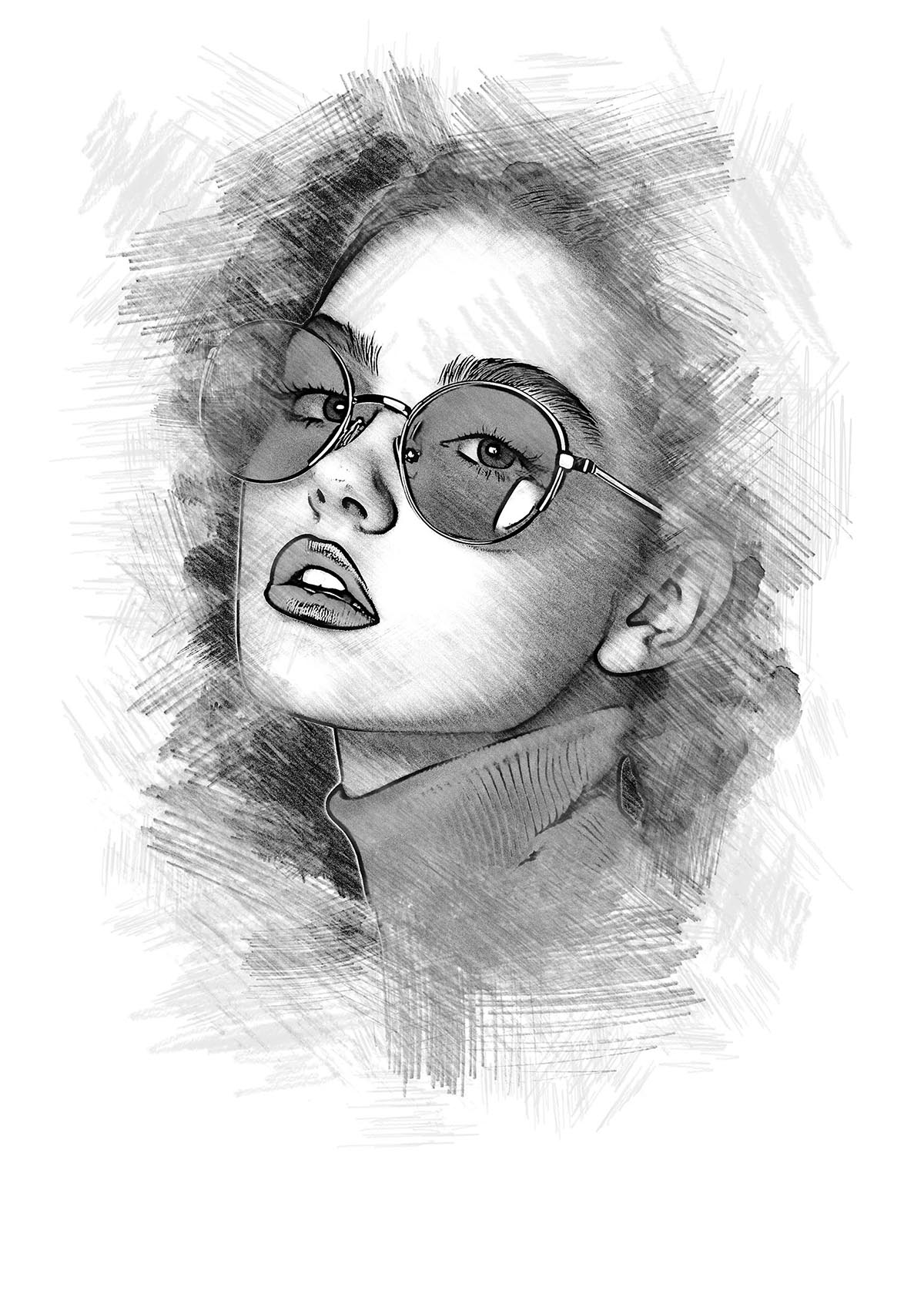 pencil sketch photoshop action i 70