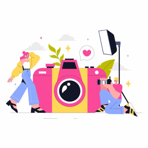 13 Photography Vector Illustration cover image.