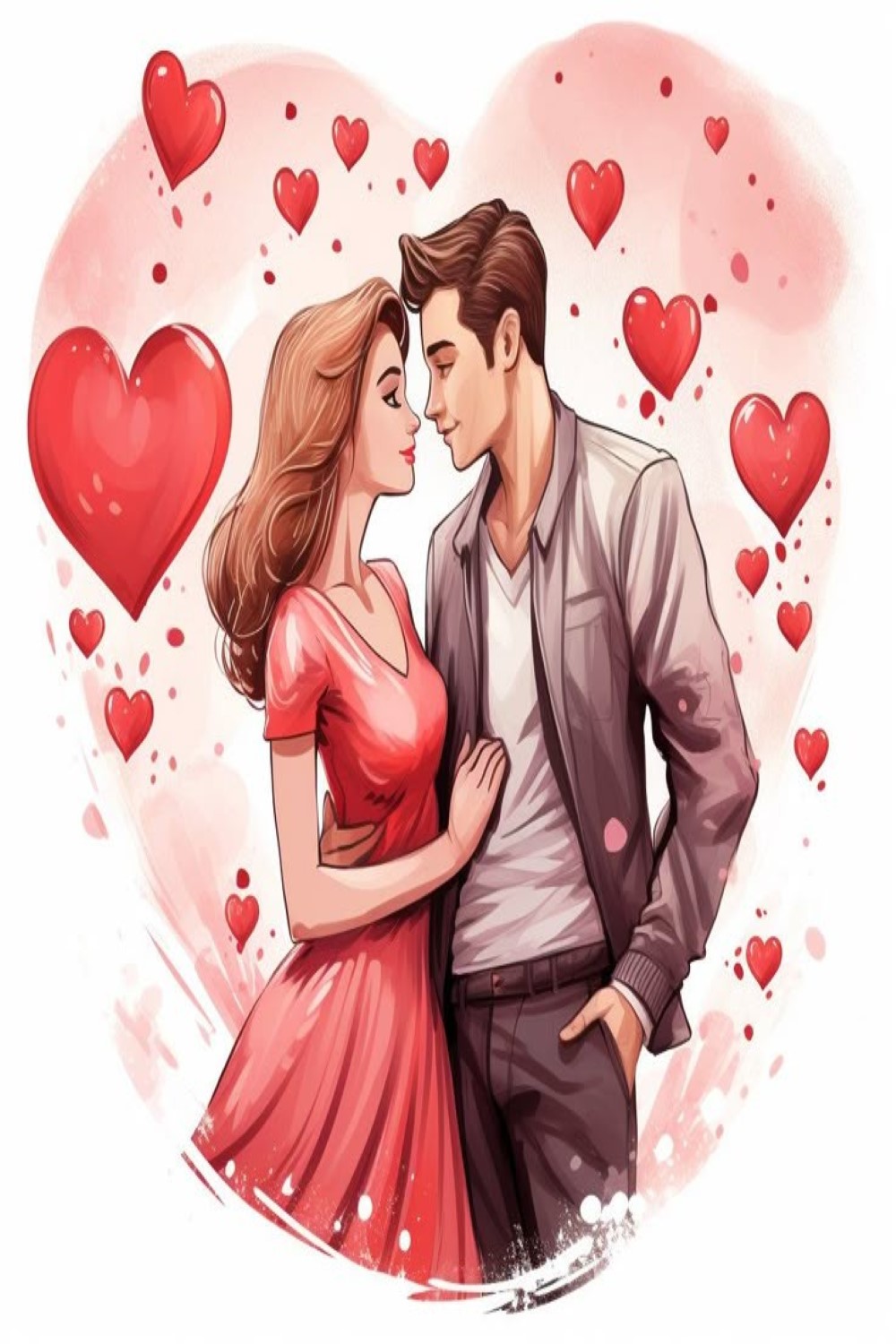 BEST 6 VALENTINE'S DAY COUPLE T-SHIRT BUNDLE pinterest preview image.