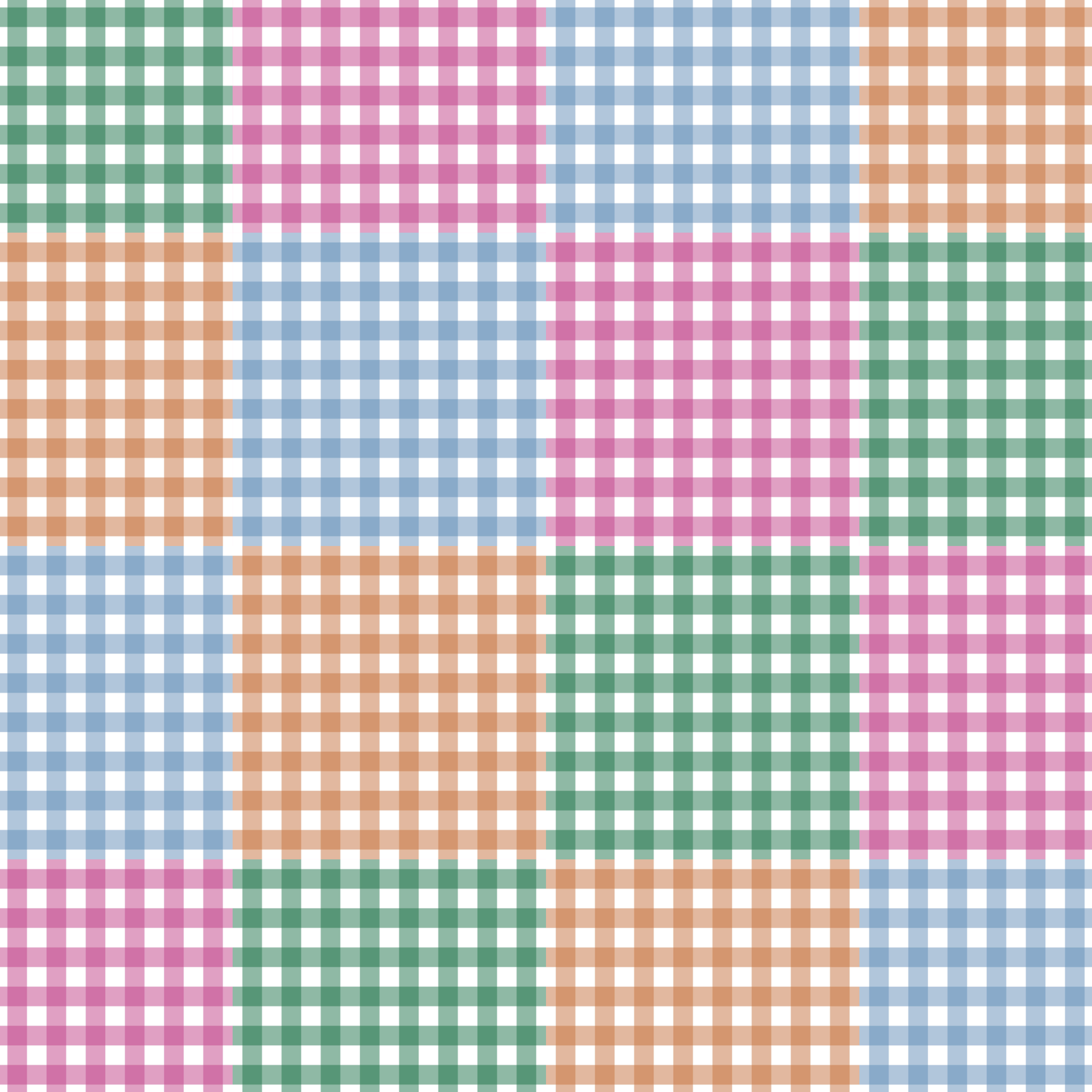 pink and green pastel modern grid fabric pattern square pillow 563