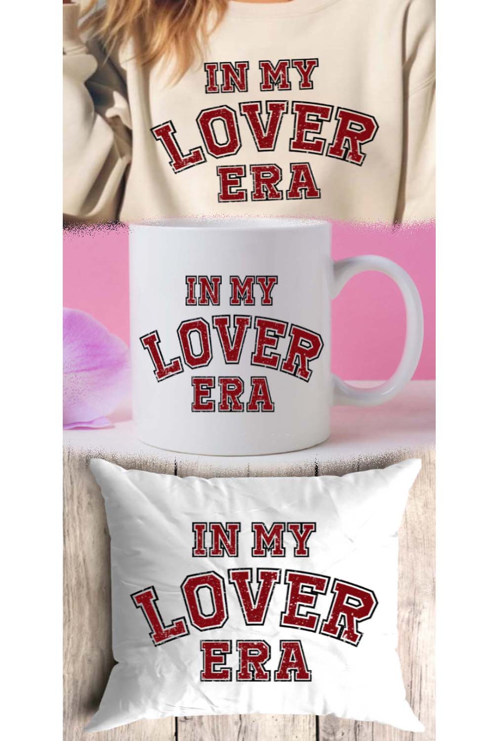 In My Lover Era - Valentine’s Day Aesthetic Design pinterest preview image.