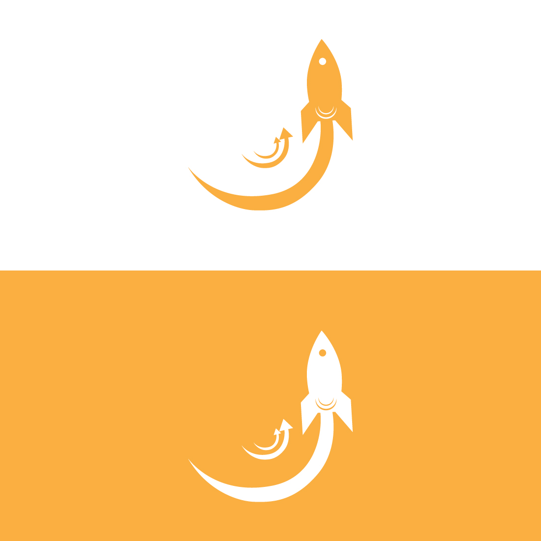 A Rocket Logo, Startup Company, Business Growth, Fast Speed and company brand identity, A Symbol of Success cover image.