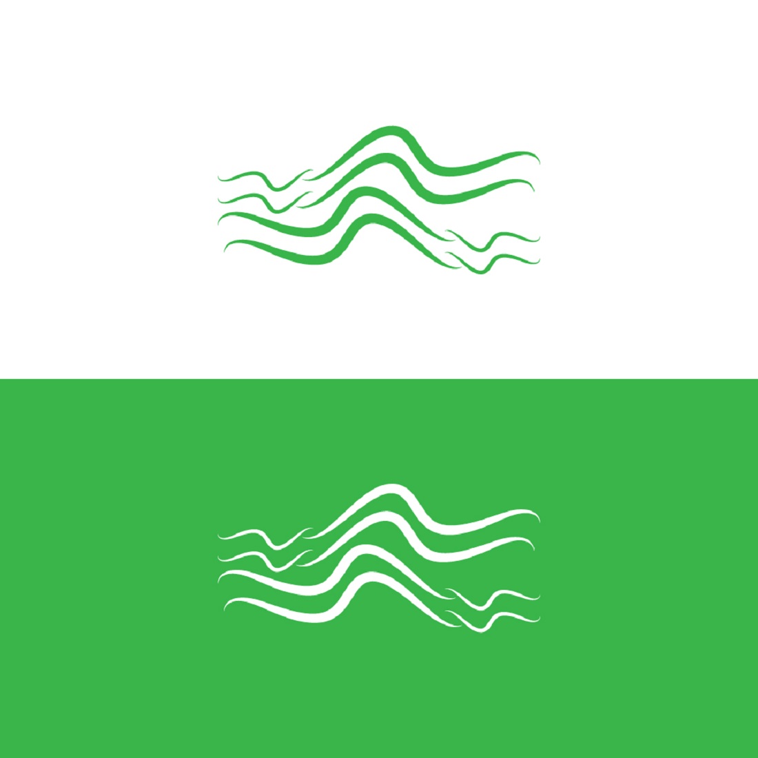 Wave Logo Design Dynamic & Flowing Branding for Modern Businesses preview image.