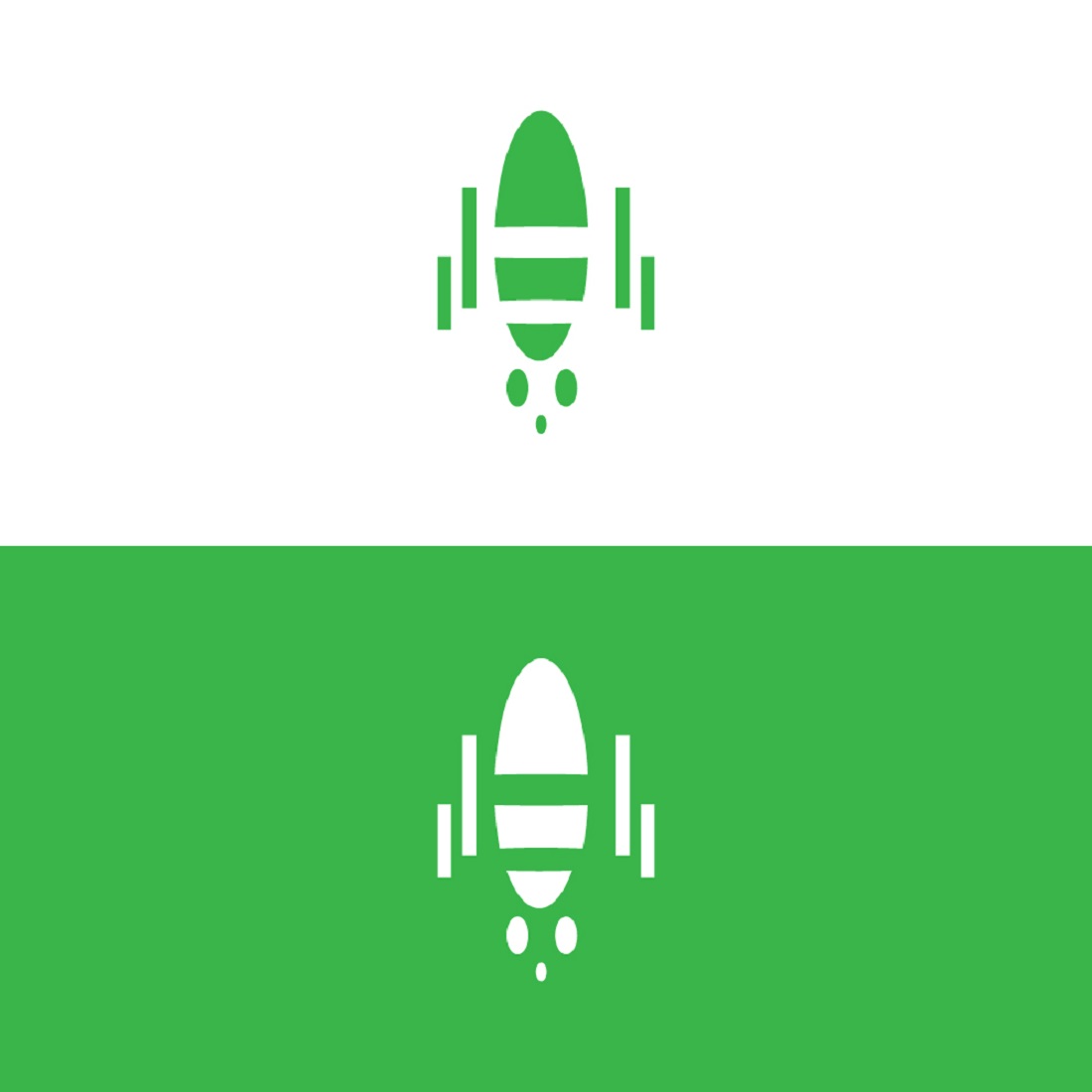 Rocket Logo Design Modern & Minimalist Space Exploration Branding preview image.