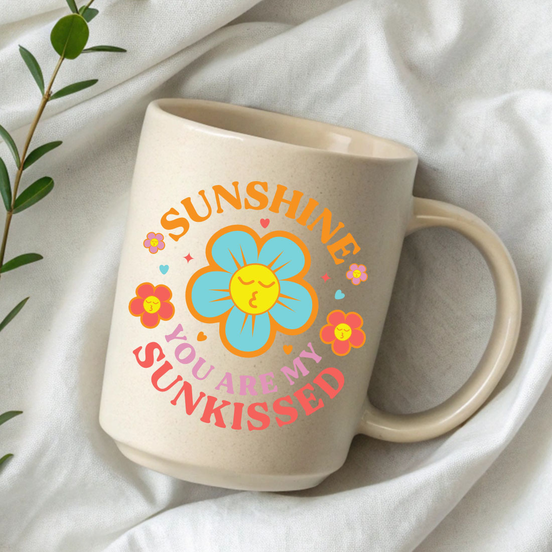 Sunshine you are my sunkissed Typography design preview image.