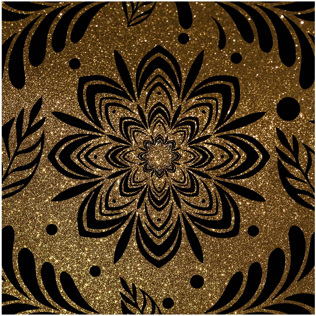 Unique 12 Glitter Pattern Background Bundles,Mandala,Vector image preview image.