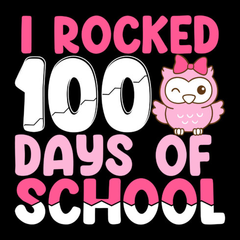 100 days of School Graphics for kids cover image.