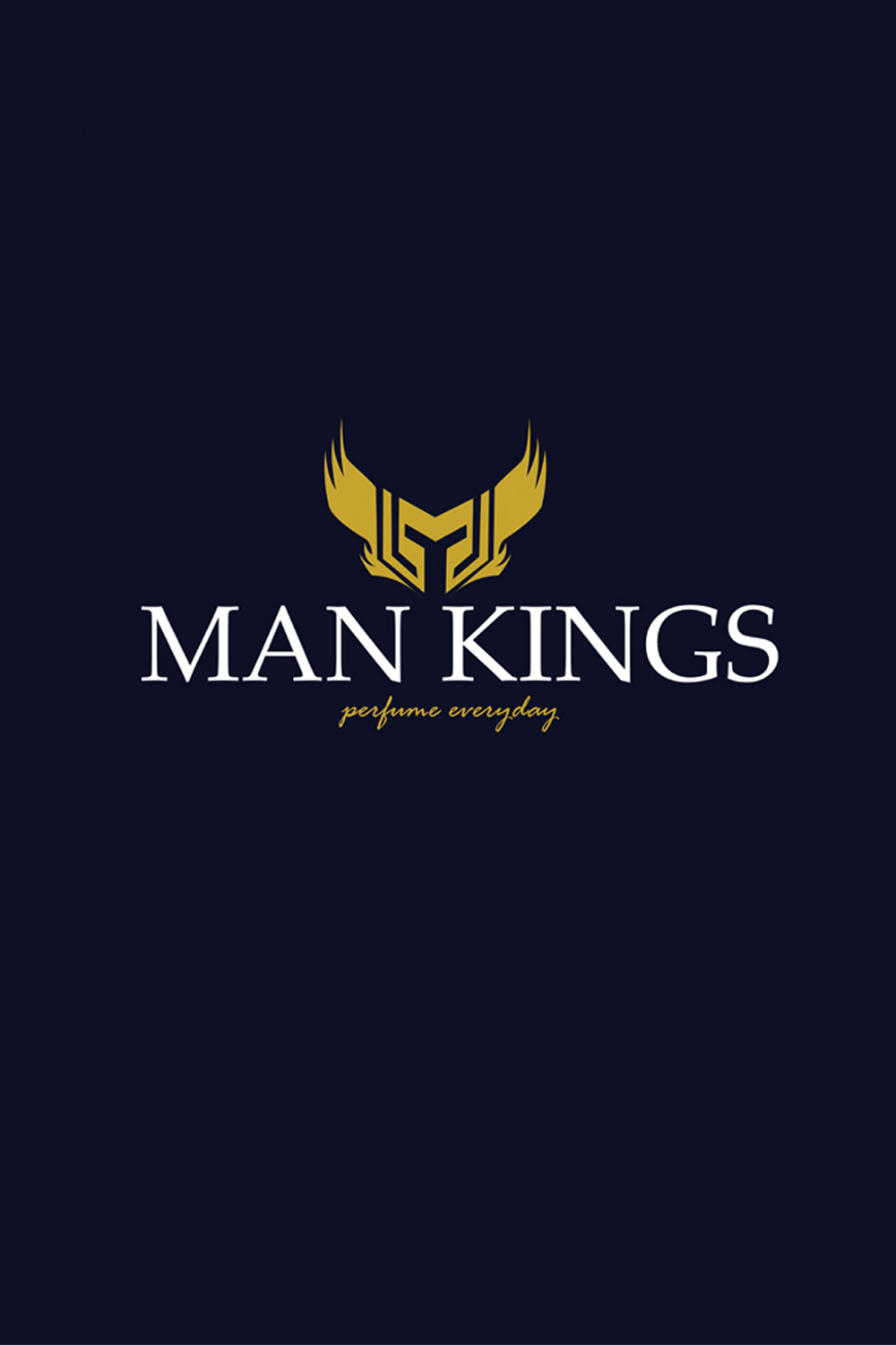 LUXURY PERFUME LOGO DESIGN MAN KINGS pinterest preview image.