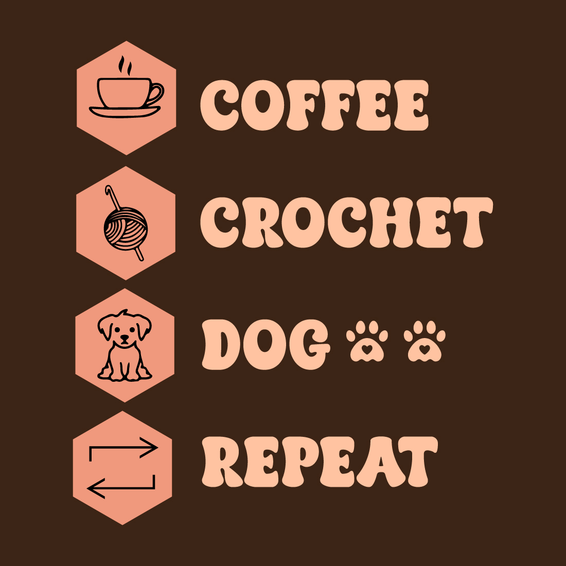 Coffee T-shirt Design 2025 preview image.