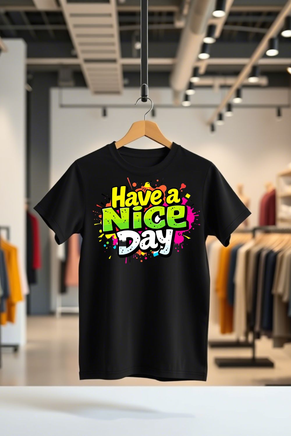 Have a nice day | 7 tshirt design in a bundle pinterest preview image.