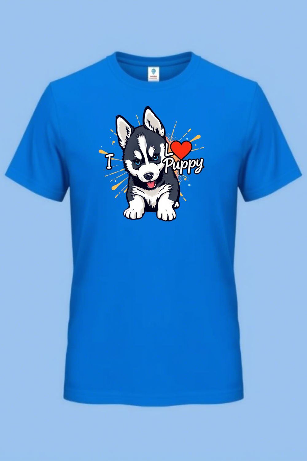 Cute puppy | 14 tshirt design in a bundle pinterest preview image.