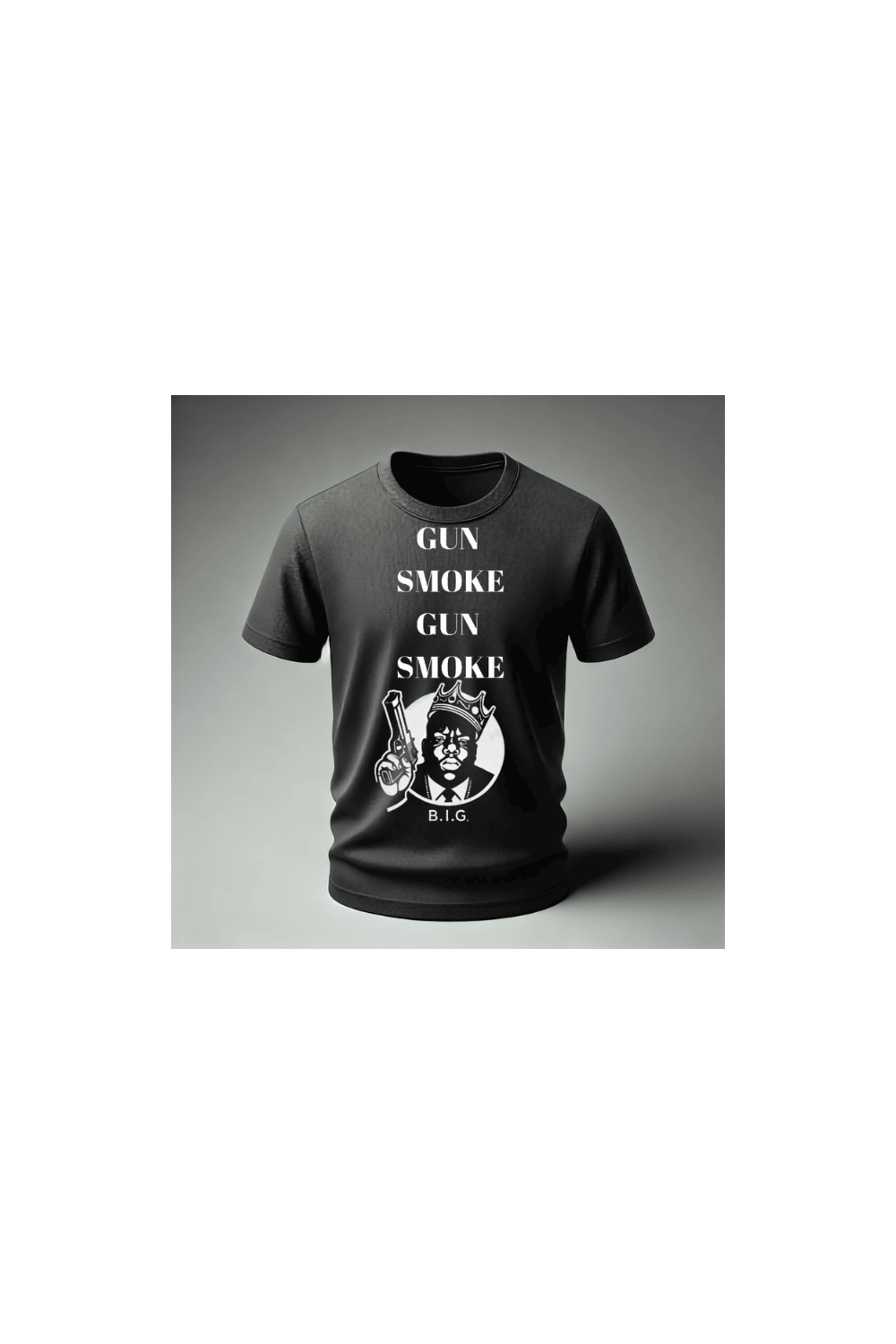 Gun Smoke BIG Tribute T-Shirt pinterest preview image.