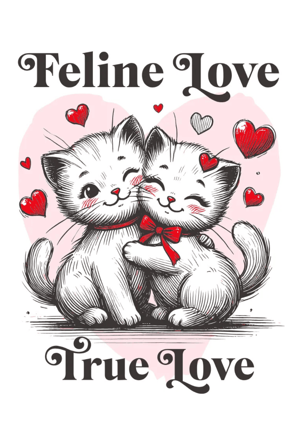 "Valentine’s Day Special – Adorable T-Shirt Designs for Lovebirds" pinterest preview image.