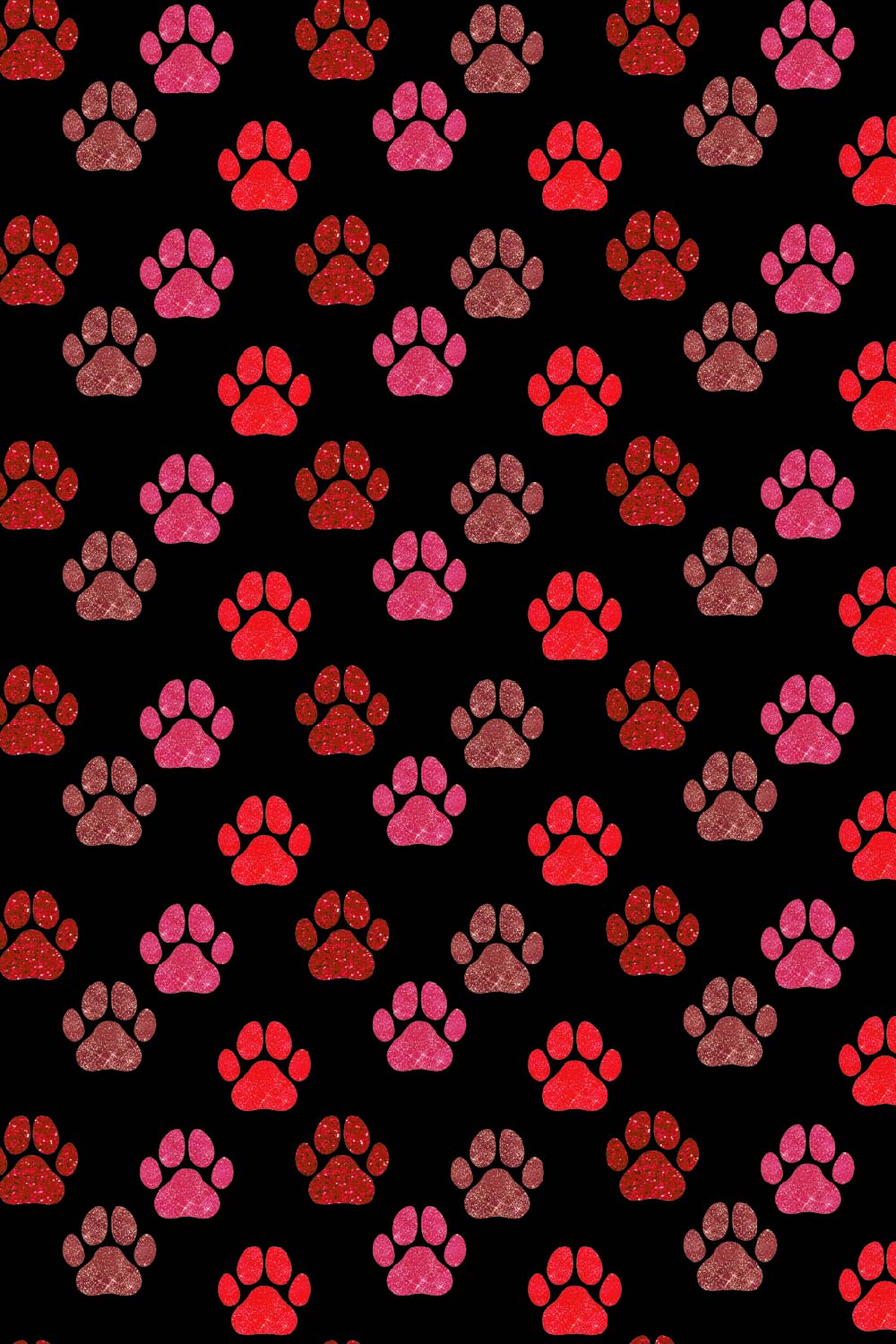 Dog Finger Print Glitter Paper Bundle, Shameless repeat pattern bundle ,Vector image pinterest preview image.