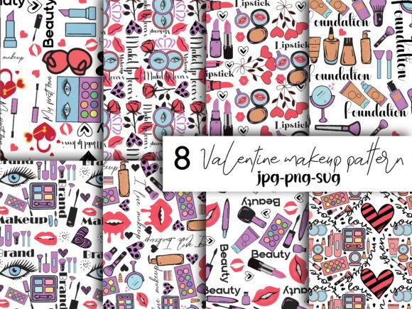 valentine makeup seamless pattern bundle graphics 113578693 1 1 580x435 519