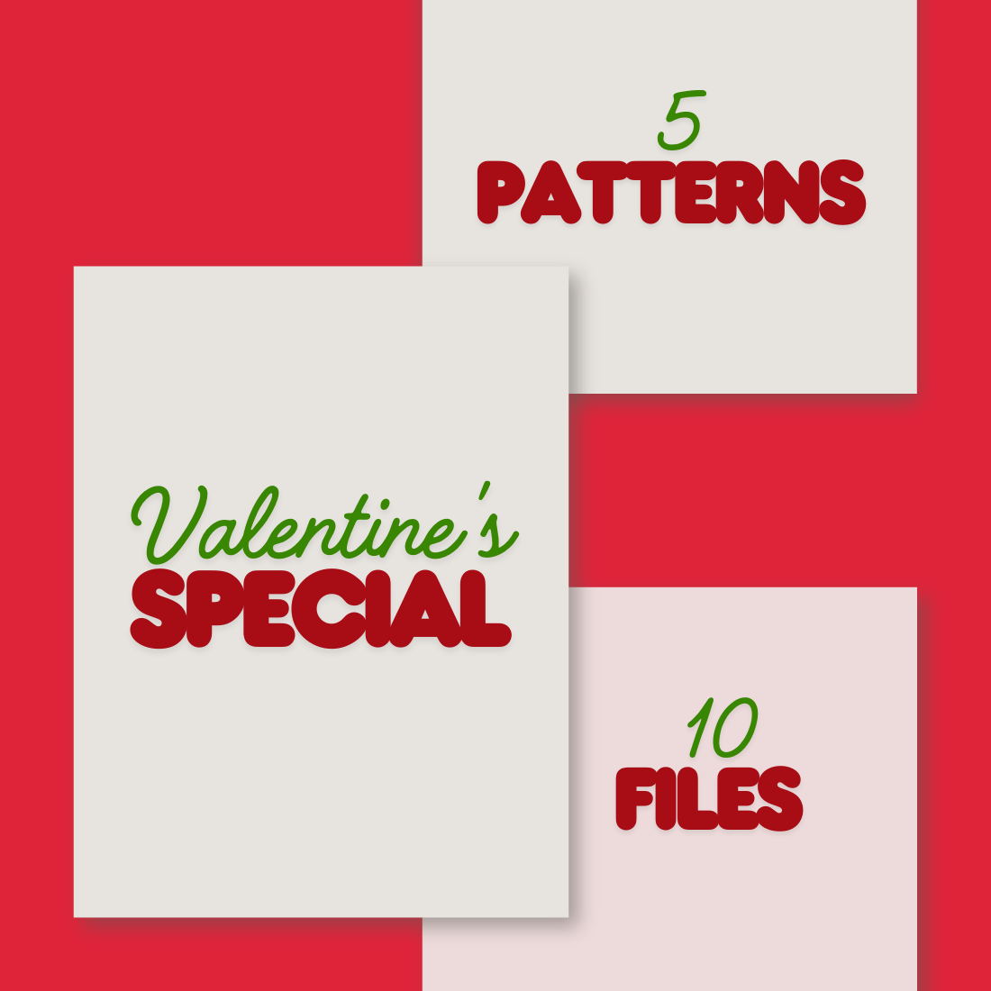 Valentine's patterns preview image.