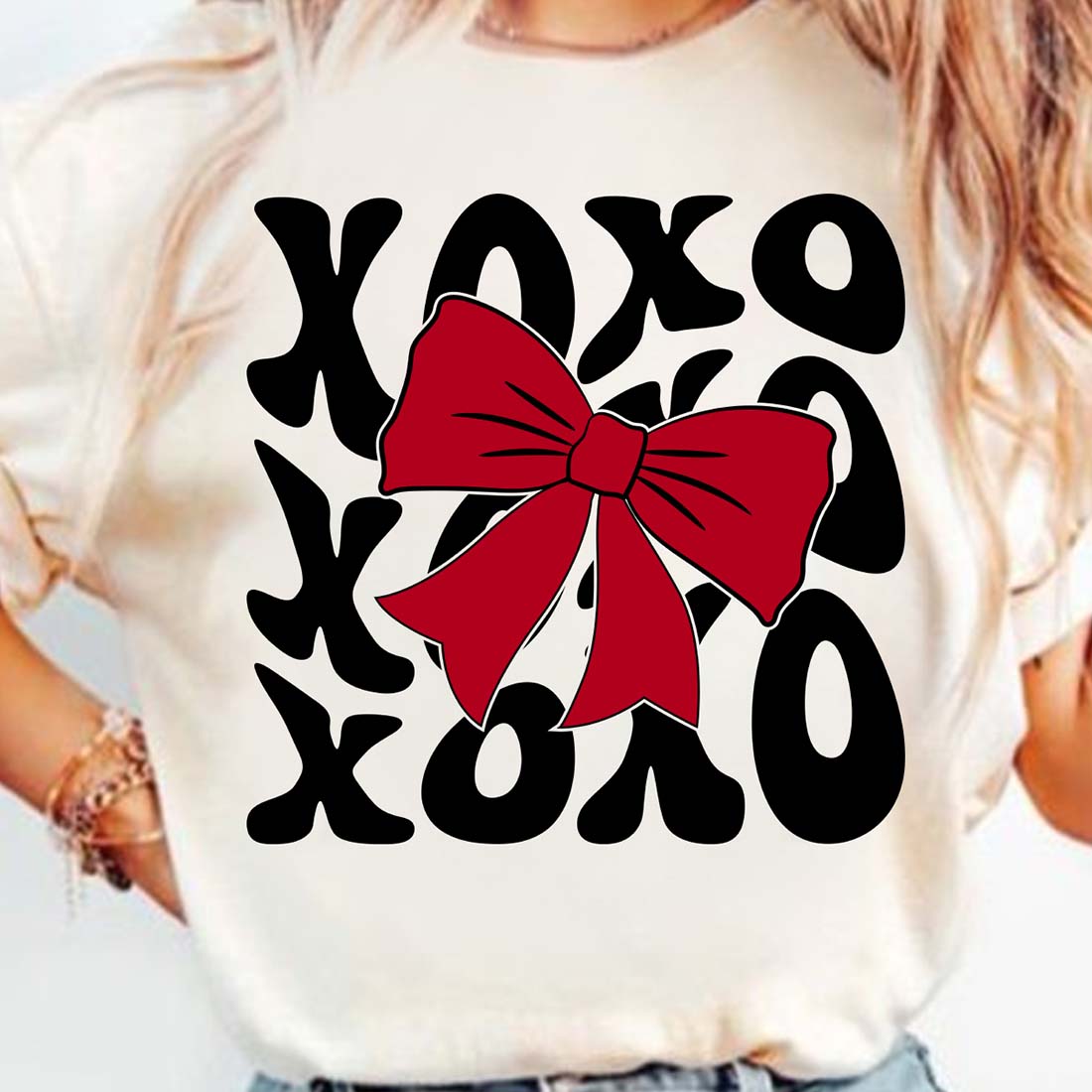 xoxo valentine coquette red bow png6 156