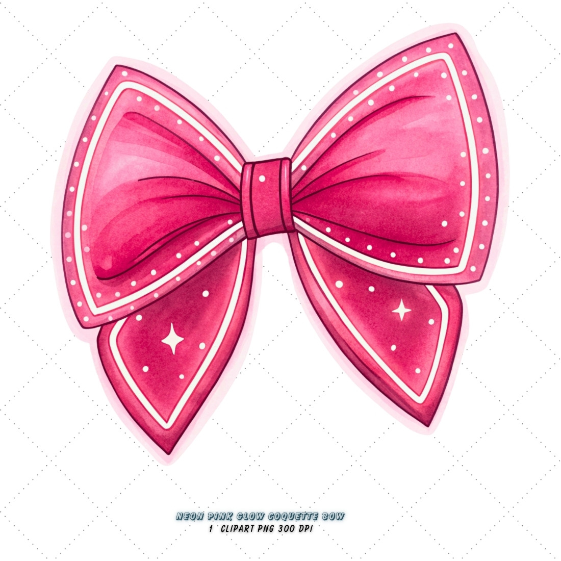 Neon Pink Glow Coquette Bow Clipart, neon pink bow, glowing coquette bow, vibrant bow design, pink glow clipart, digital bow design, neon glow design, glowing bow art, vibrant neon pink, coquette bow art, pink sublimation design cover image.