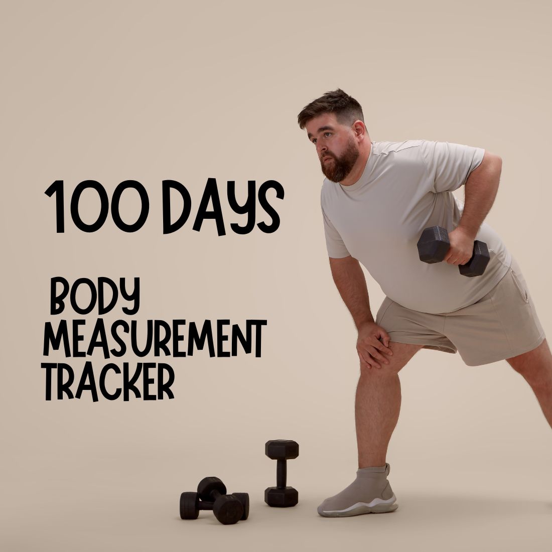 100 Day Body Measurement Tracker cover image.