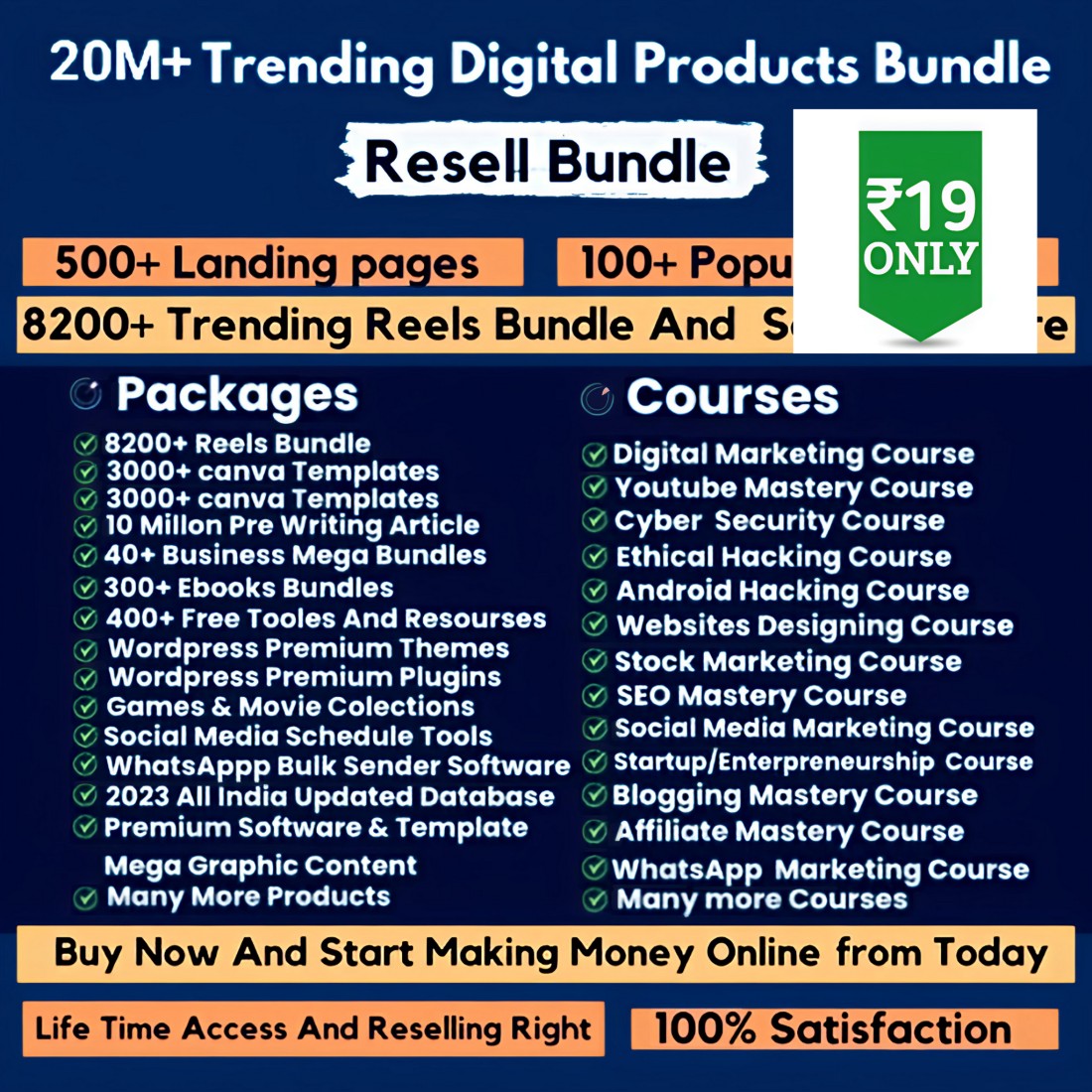 20M+ Trending Digital Products Bundle Latest New Digital Goods New preview image.